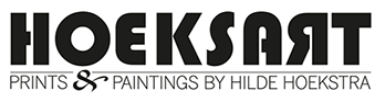 logo Hoeksart Prints and paintings by Hilde Hoekstra